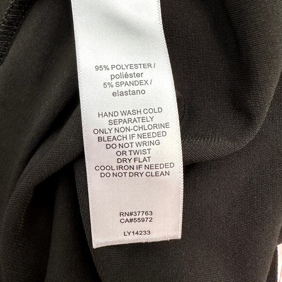 Laundry by Shelli Segal Sleeveless Black Dress with Beaded Neckline - Picture 9 of 9